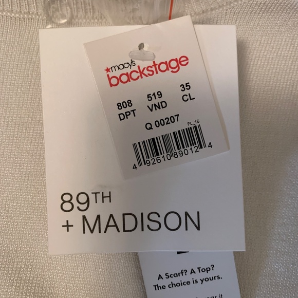 NWT 89th + Madison Sweater and Scarf Combo-Size S - Picture 8 of 12